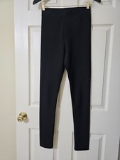 Divided by H M Basic Ladies Black High Waist Dressy Leggings sz. S