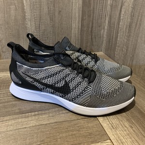 Nike Air Zoom Mariah Flyknit Racer Oreo White Running Shoes 918264-015 Mens 10.5 | eBay