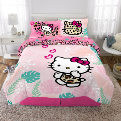 Hello Kitty Bedding Kids Comforter Sets At Walmart Hello Kitty Bed