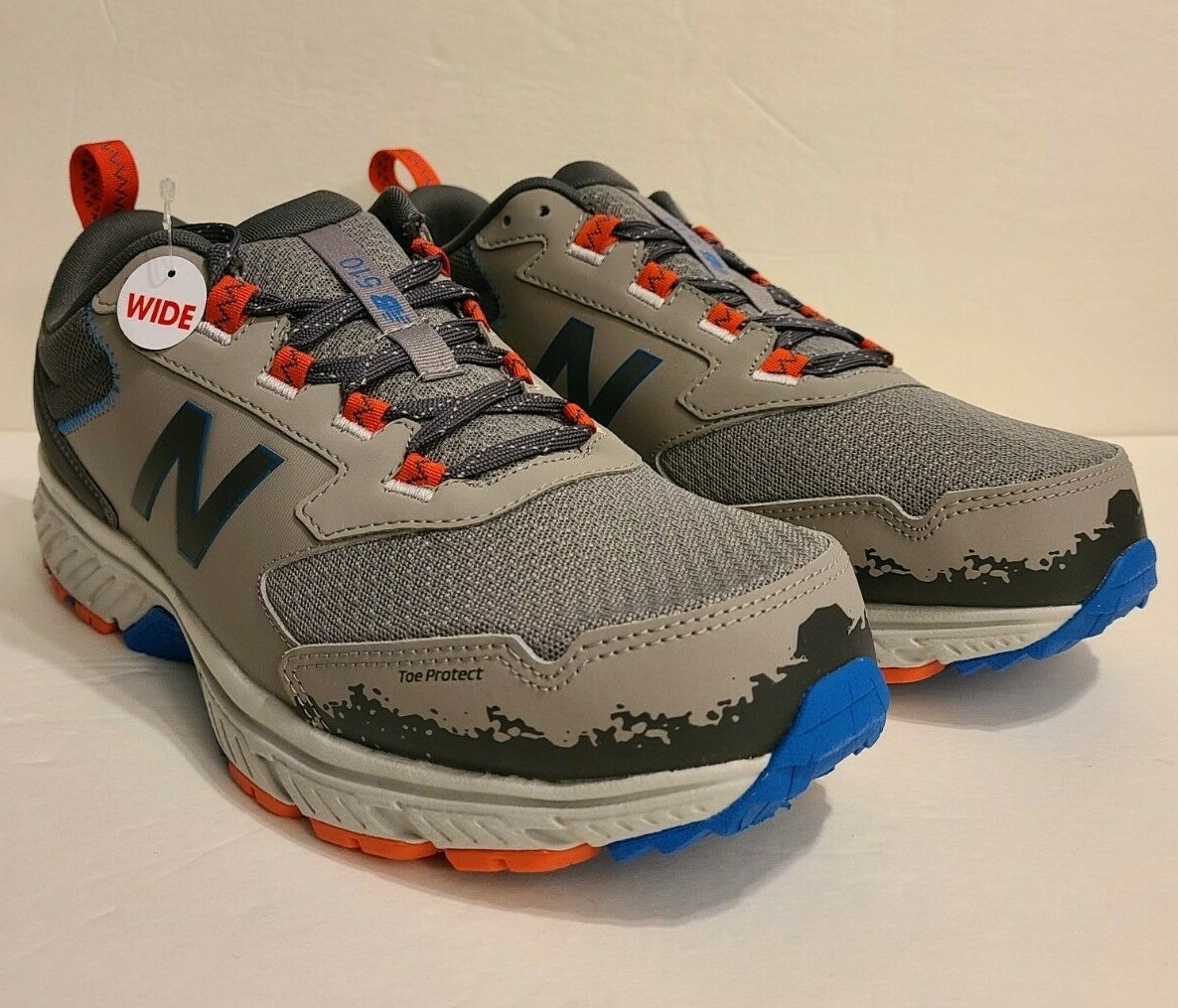 New Balance 510v5 Trail Running Shoes Men's 12 4E/Extra Wide Marblehead