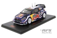 Ford Fiesta Wrc Rallye Rally Monte Carlo 2018 Elfyn Evans 1:24 Ixo Red Bull