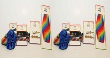 2 sets LOVE WINS BUNDLE Rainbow hair accessories-bobby pins Scrunchies Hair ties