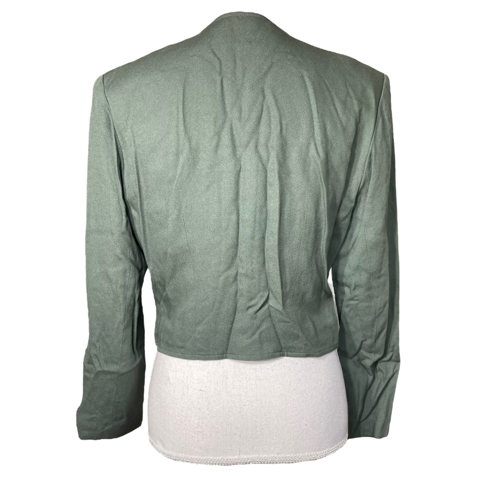 Wool Rayon Lightweight Buttoned Jacket EUC 10P 10… - image 4