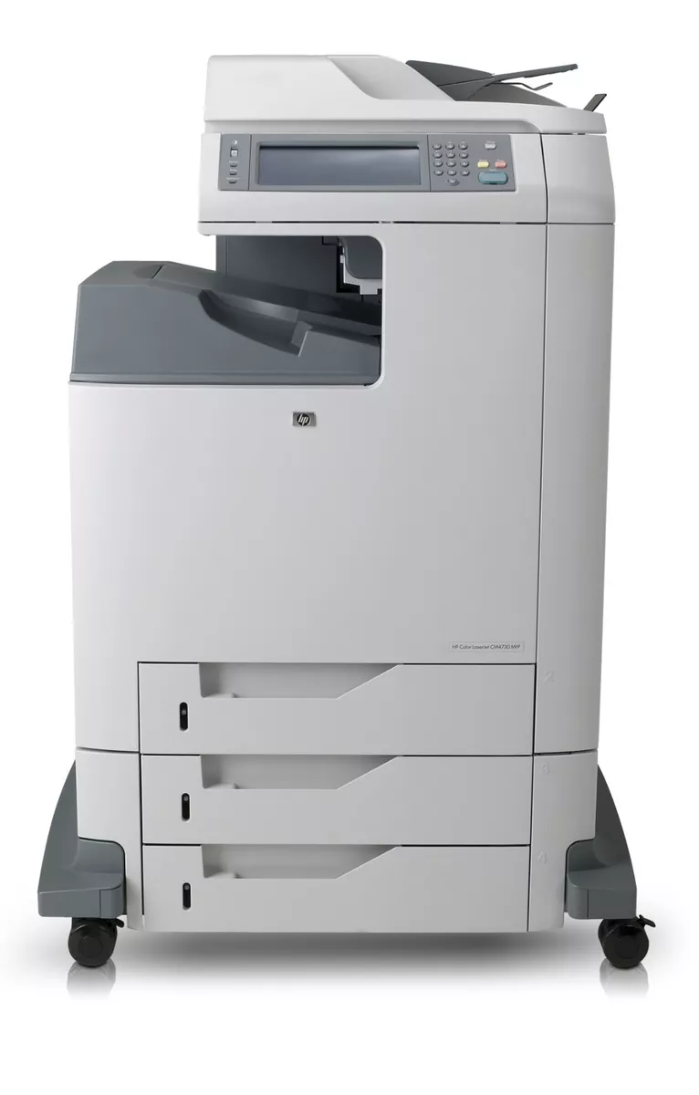 Hp laser printer with scanner outlet