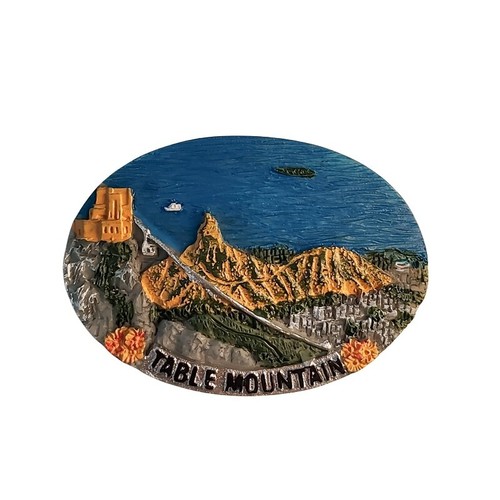 Südafrika Kapstadt Tafelberg Tourist Souvenir 3D Harz Kühlschrankmagnete - Bild 2 von 5