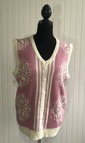 NWT Ugly Christmas Sweater Vest Holiday 
