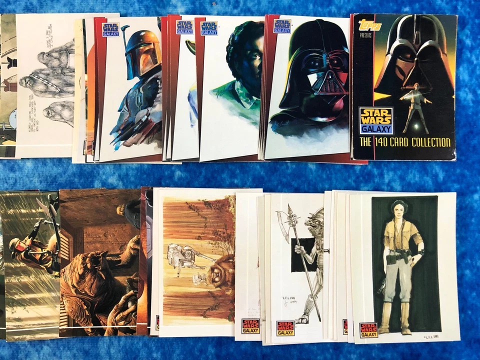 Star Wars: Galaxy Series 1 SINGLE Non-Sport Trading Card by Topps 1993 - Image 2 of 4