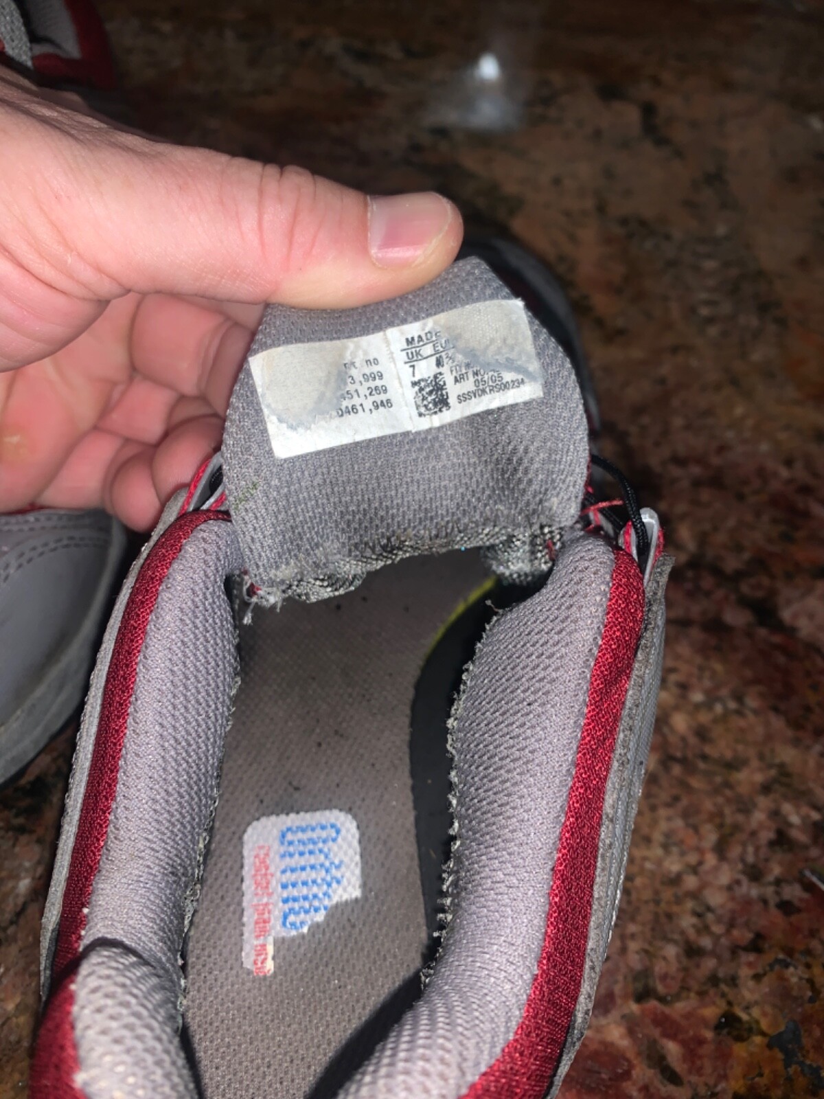 Salomon XA Comp 2 XCR Gore tex scarpe da corsa da trekking da donna taglia 10