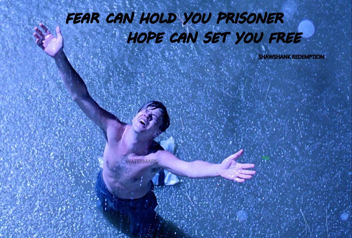 Shawshank Hope Quote "Hope Is A Good Thing, Maybe The Best Of Things,