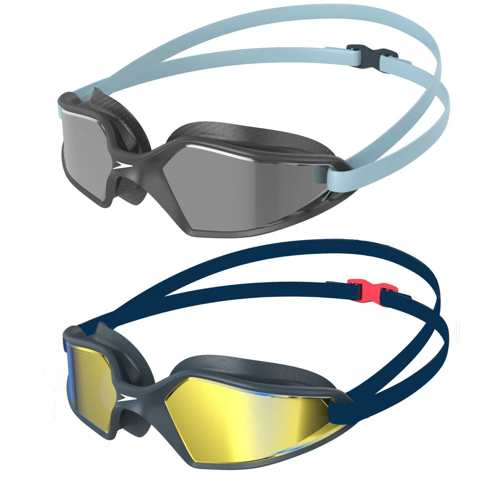 Speedo Schwimmbrille Hydropulse mirror verspiegelt Erwachsene Damen Herren