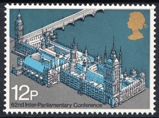 1975 12p 62nd Inter-Parliamentary Parliament Conference SG988 MNH Unmounted Mint