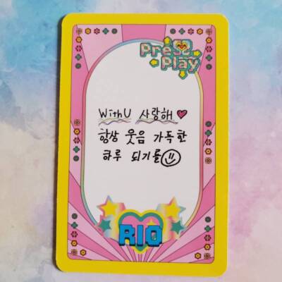 NiziU Press Play 全員サイン NiziU Press Play 全員サイン 【公式通販】