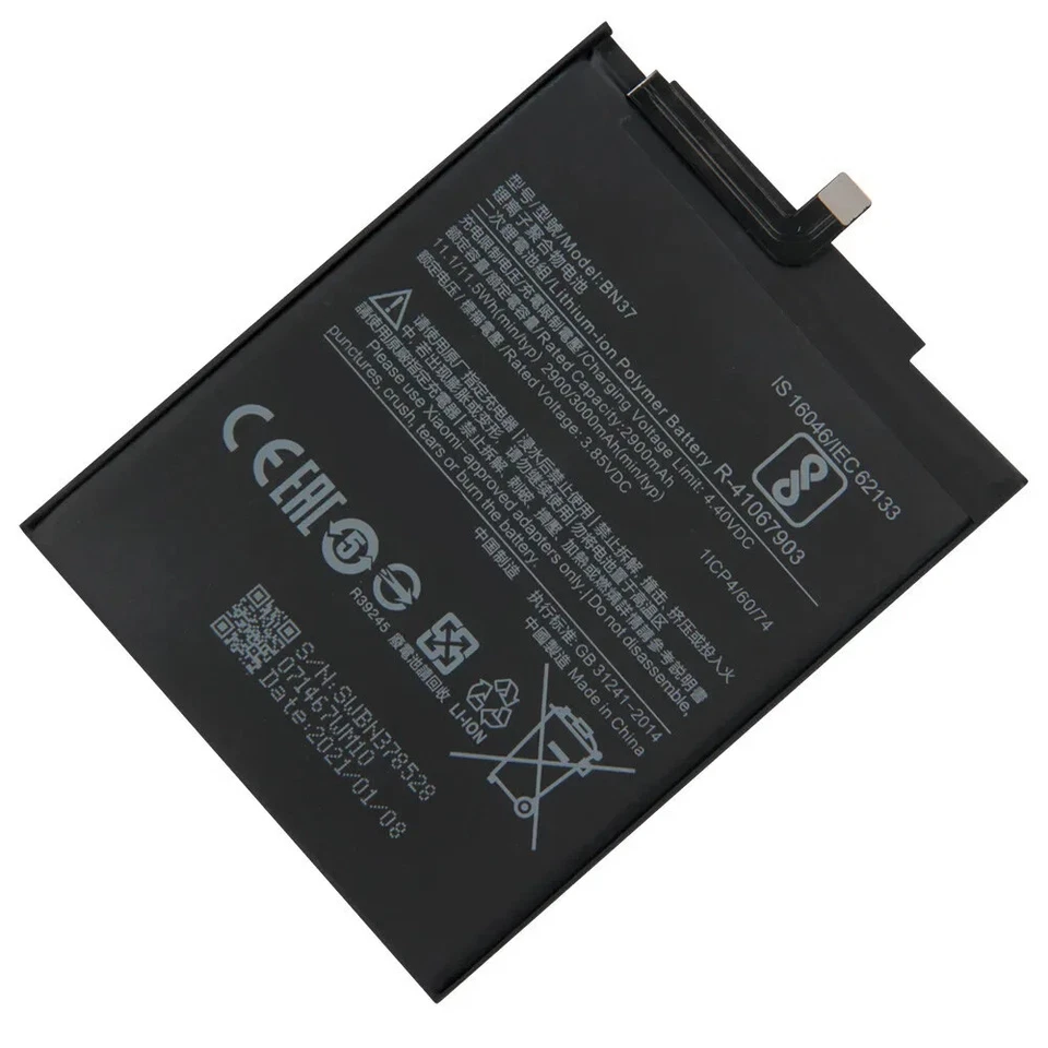 Replacement Phone Battery BN37 For Xiaomi redmi 6 Redmi6 One Redrice 6 - Image 4 of 4