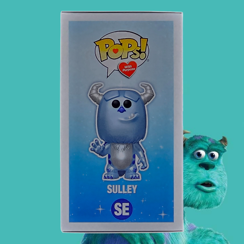 Funko Pop! Sulley (metálico) (Make-A-Wish) con protector - Imagen 4 de 7