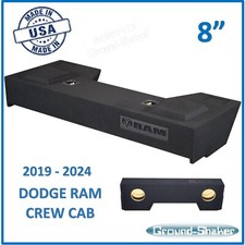 2020 Dodge Ram Crew Cab Truck Sub Box 8" Dual Sealed Subwoofer Enclosure