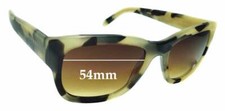 SFx Replacement Sunglass Lenses fits Burberry B 4188 - 54mm Wide