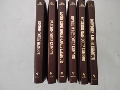 LOUIS L'AMOUR LEATHERETTE BOOKS choose from drop down