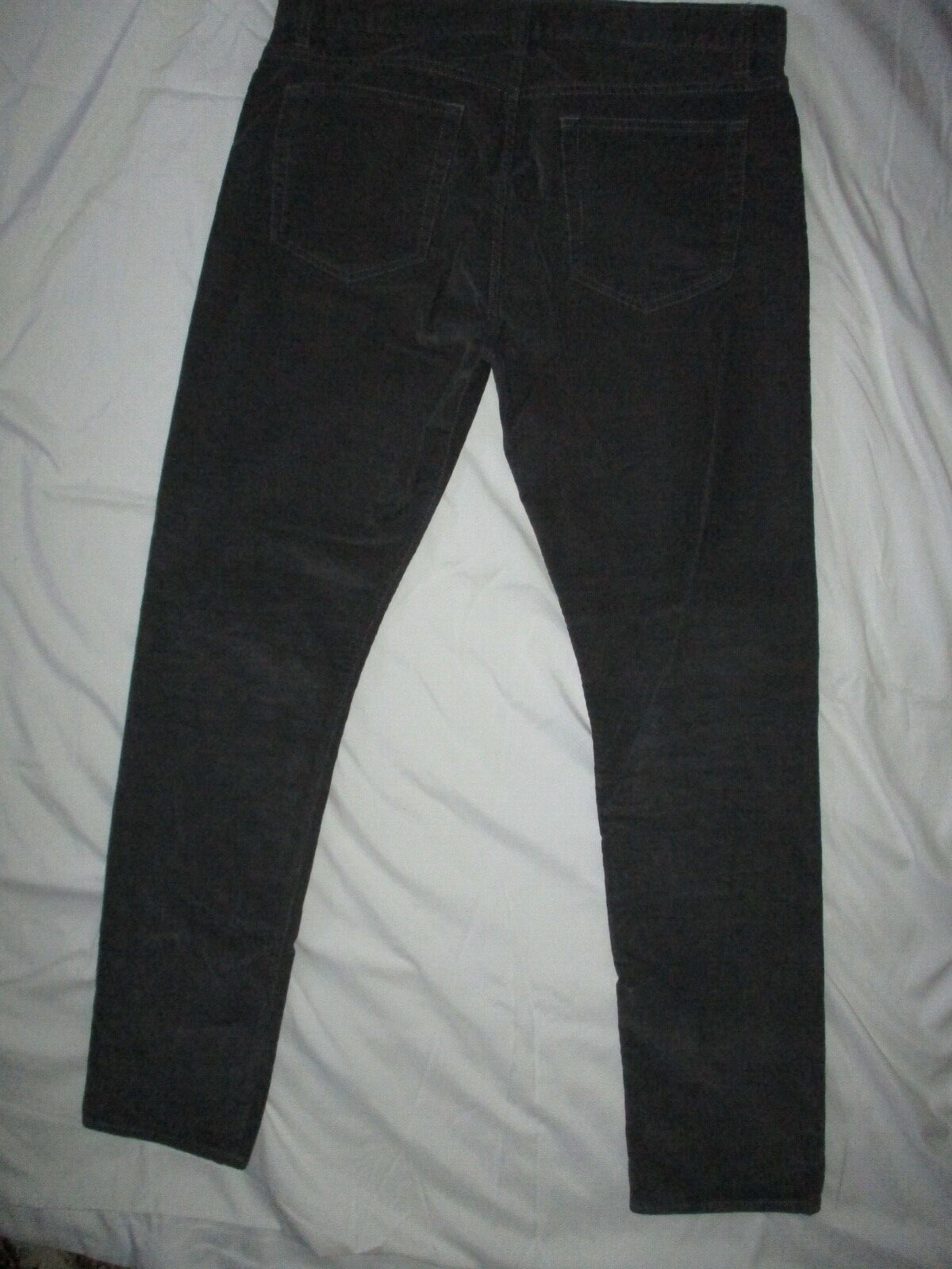 LKNW J. CREW Mercantile Flex Slim men's jeans gray stretch corduroy 31