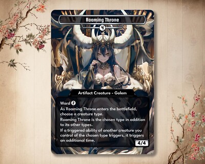 Roaming Throne #2 - High Quality Custom Card  [ Anime Custom Art ]
