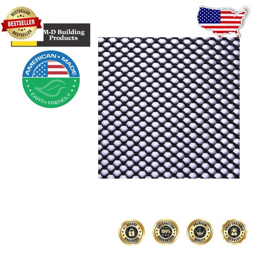 36" x 48" Black Expandable Aluminum Sheet - Sharp Edges, Safe Handling Caution
