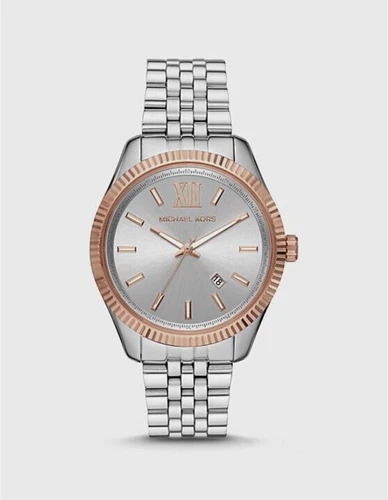 MICHAEL KORS Oversized Lexington Two-Tone Watch MK8753