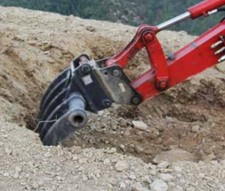 Godet Fleco largeur 800 pour mini pelle 7.5-12T