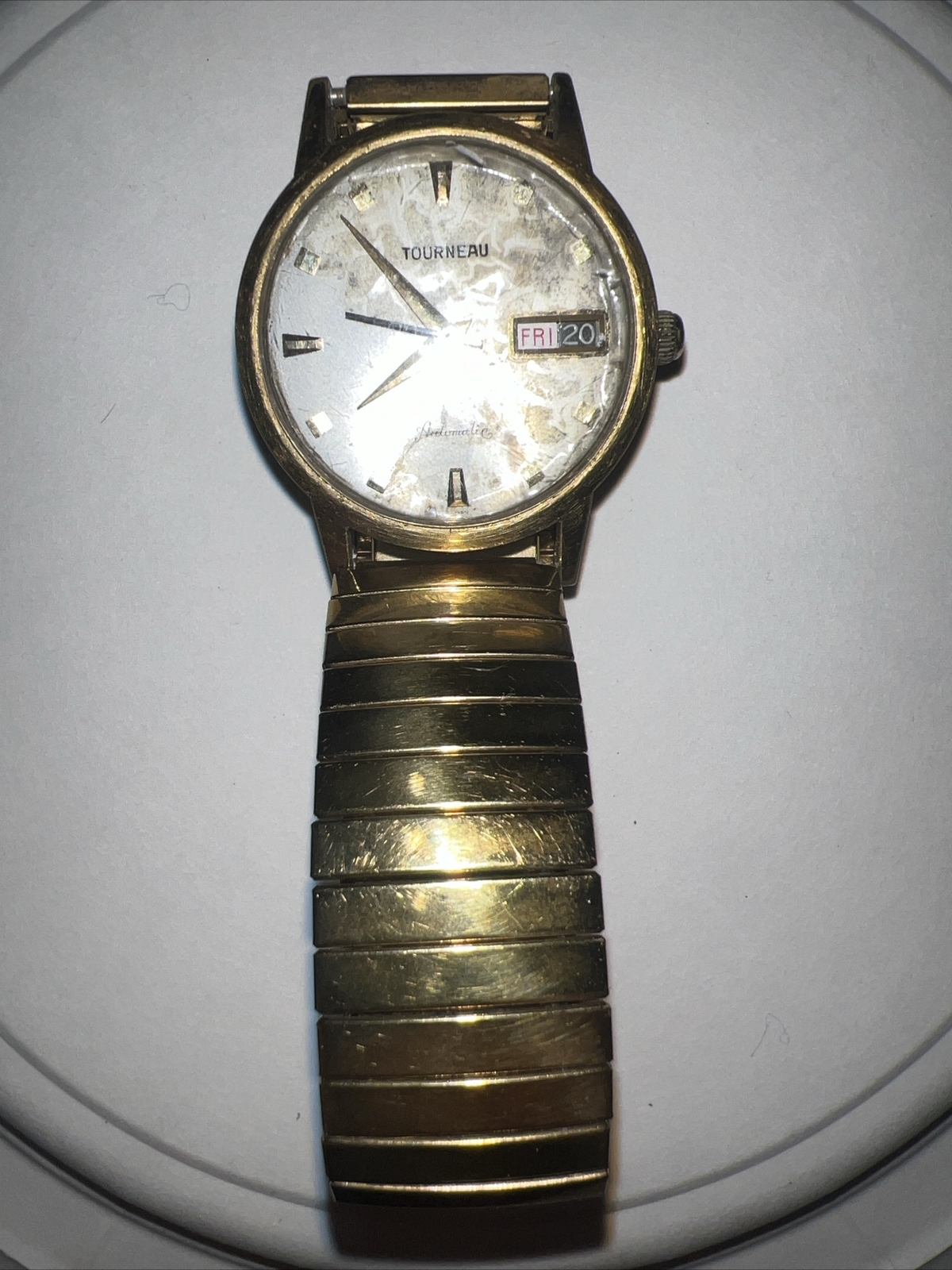 TOURNEAU AUTOMATIC WATCH + DATE CERTIFIED 40953 (… - image 1