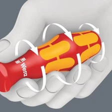 Wera 05006145001 Kraftform Plus 160i/6 Insulated Pro Screwdriver Set 6-Piece