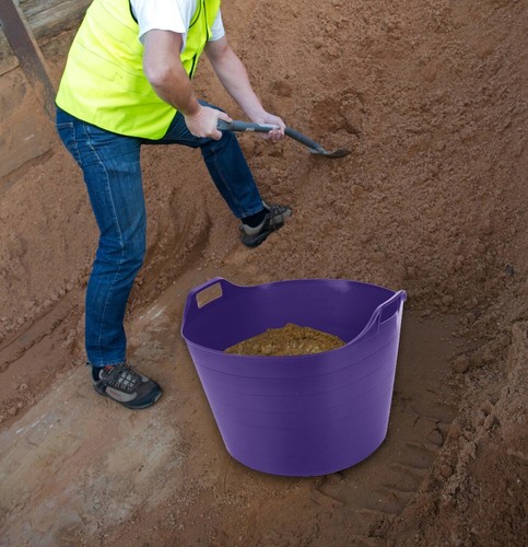 50L Eimer, 20L/40L/70L Flexi Wanne Kunststoff Mülleimer SCHWERLAST Aufbewahrung Küche Garten - Bild 82 von 106
