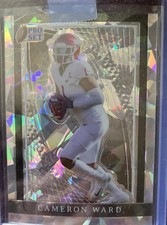 2024 Leaf Pro Set Metal Cracked Ice Cameron Ward /8 Tennessee Titans