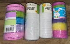 Deco Mesh Spring/ Easter 4 Pack Bundle