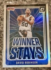 2024-25 Panini Donruss Optic - Winner Stays David Robinson #15 Holo Prizm SPURS