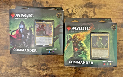 Magic: The Gathering Zendikar Rising Commander Decks (Set of 2)