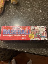 1988 Fleer Baseball Factory Sealed Complete Set 660 Cards 45 Sticker Bo Jackson