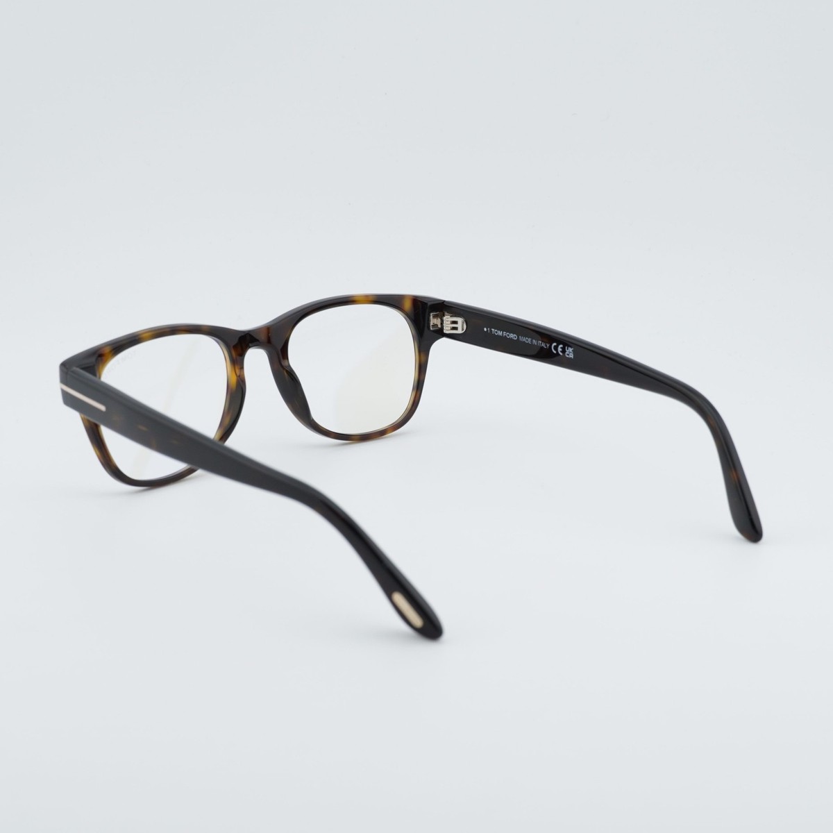 Tom Ford FT5898 Eyeglasses Black Acetate Rectangular FT5898-B Eyeglasses Frames by Tom Ford main image 4