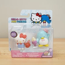 Hello Kitty & TuxedoSam “Sweet & Salty” Series 1 2-Figure Pack, Jazwares New