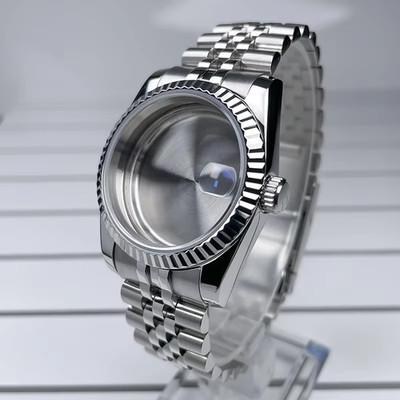 36Mm/39Mm NH35 Case Fluted DJ Bezel Sapphire Glass 316L Soild Stainless Steel Se