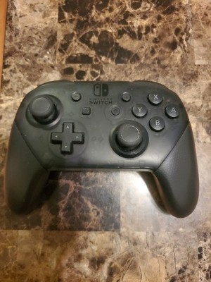 Nintendo Switch 1 Wireless Pro Controller Black Pre Owned excellent cond $80 new