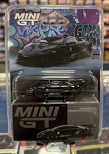 Mini GT 1053 LB-Silhouette WORKS Lamborghini MURCIELAGO GT EVO Black