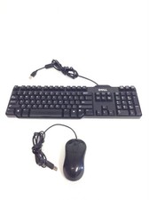 3 Sets Of Dell L100 USB Wired Keyboard  USB Wired Dell Mouse, WORKING FREE SHIP