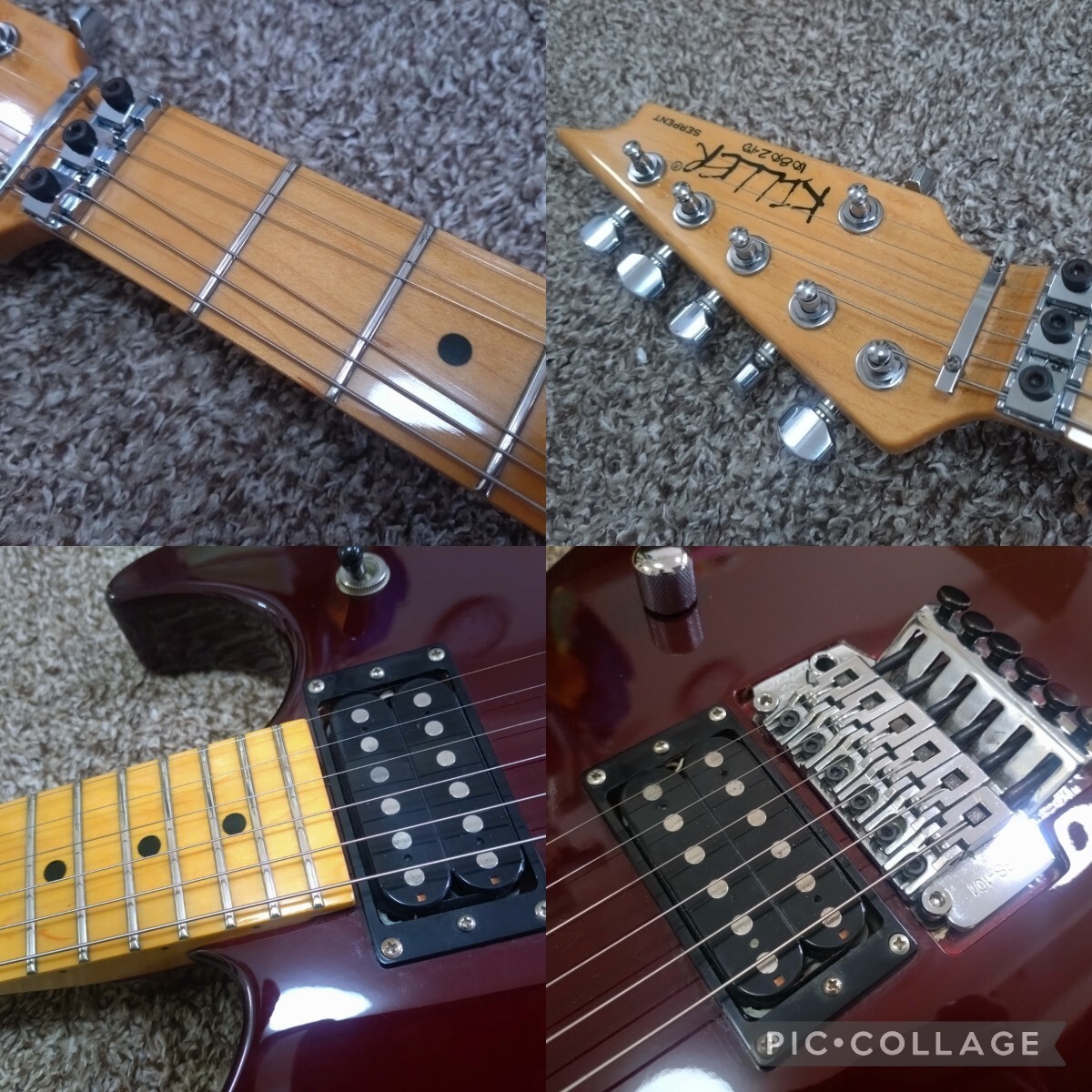 Killer Serpent Electric Guitar | eBay