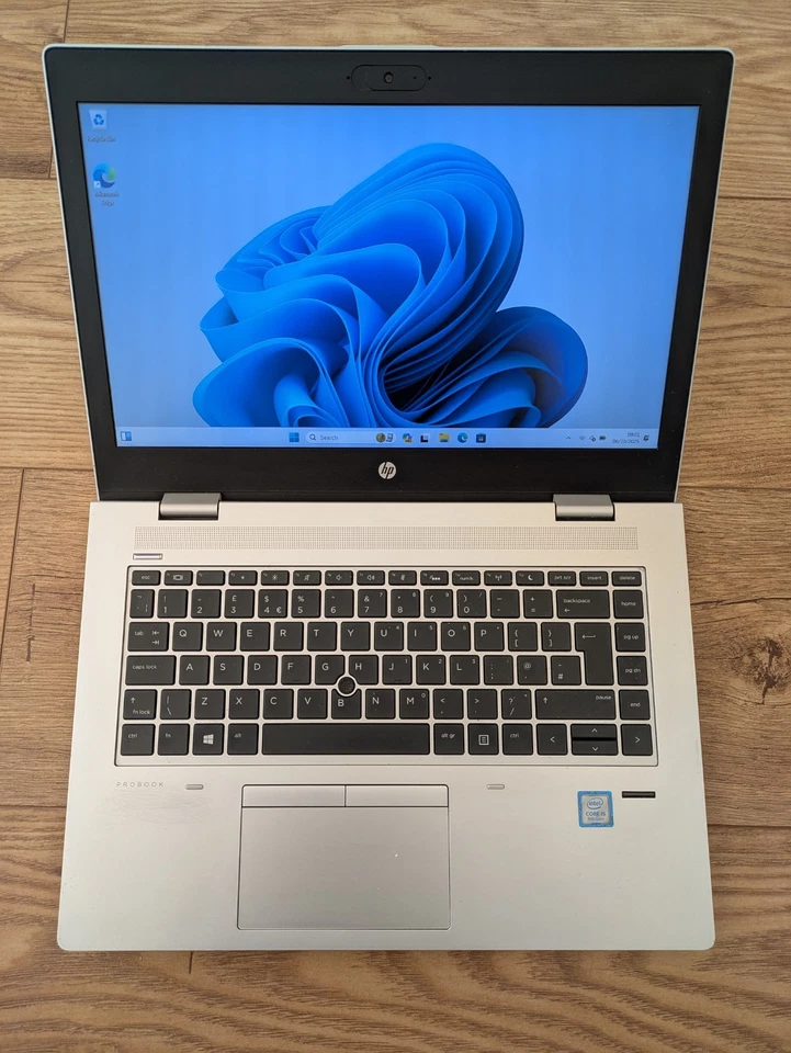 HP Probook 640 G4 Core i5 8250U 1.80GHz 8GB RAM 256GB SSD FHD 14.1" 8th Gen 339 - Image 2 of 4