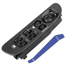 Driver Side Master Power Window Switch with Black Bezel Replacement for 2002
