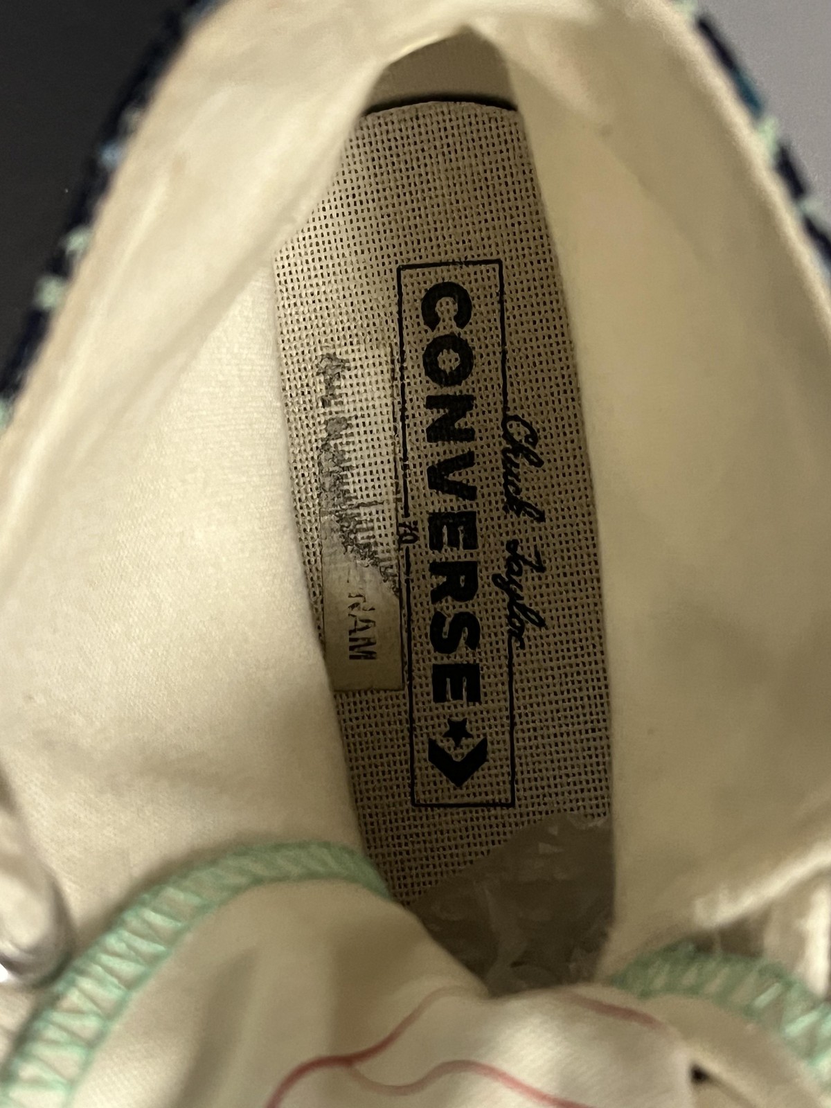 Converse Chuck Taylor All Star Shoes Mens Size 6.5 Blue Camo High Top 170381C thumbnail 8