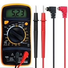 XL830L LCD Digital Multi-meter Voltmeter Ammeter Ohmmeter Volt AC DC Tester - UK