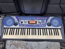 YAMAHA PSR-260 61-KEY TOUCH RESPONSE KEYBOARD 100 VOICES MIDI TESTED W/ ADAPTER