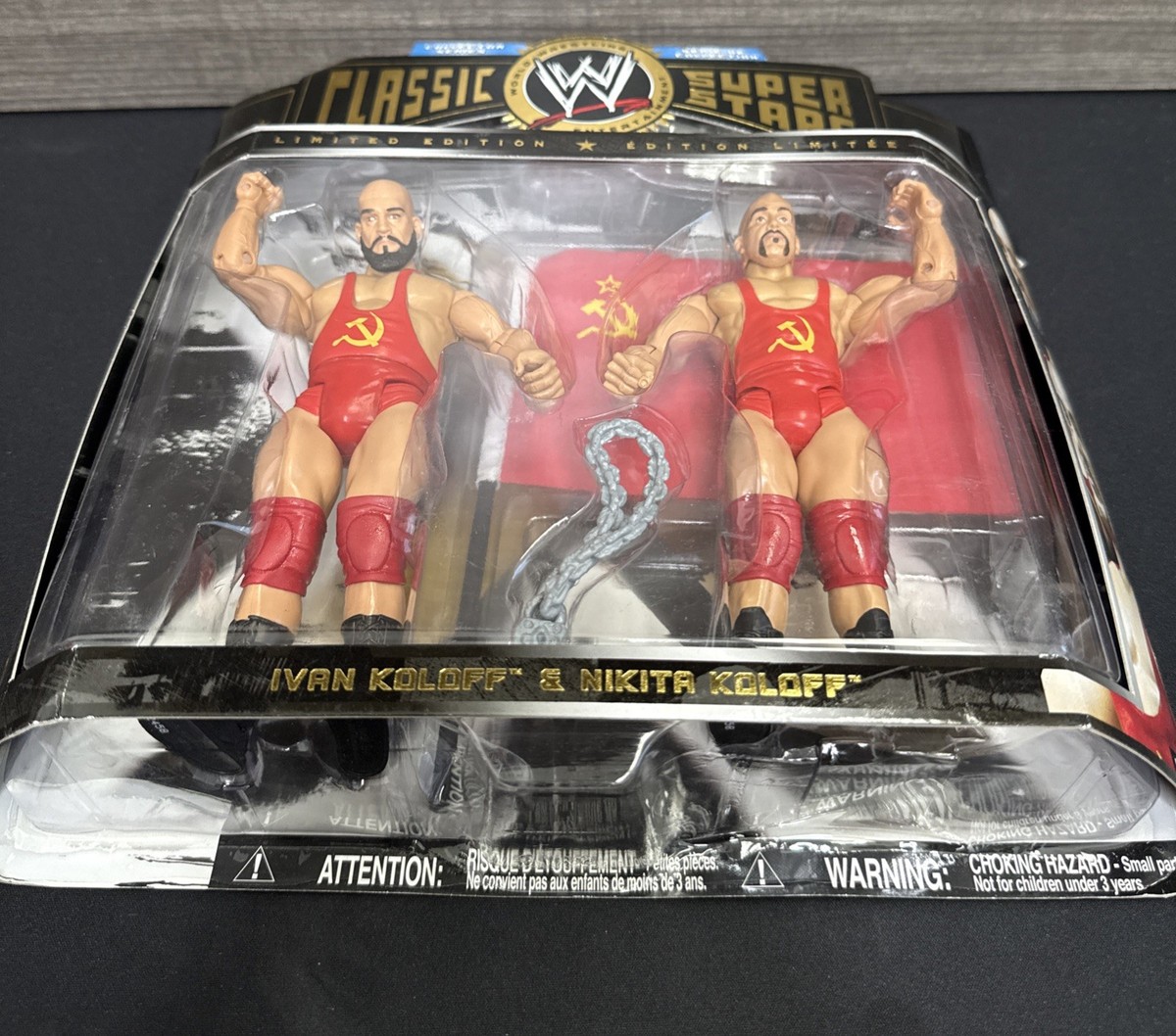 WWE CLASSIC SUPER STARS IVAN & NIKITA KOLOFF LIMITED EDITION 2