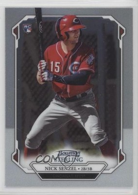 2019 Bowman Sterling Rookie Nick Senzel #BSR-94 Rookie RC 04ak