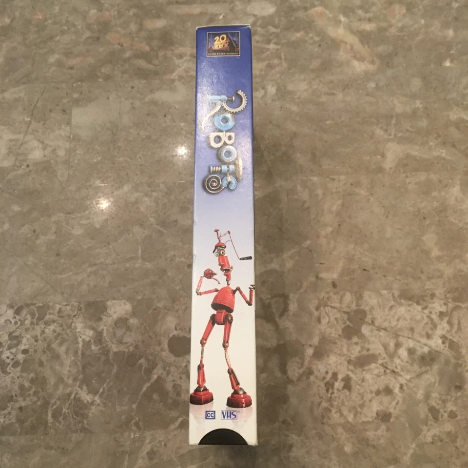 Robots (VHS, 2005) Ewan McGregor, Halle Berry, Mel Brooks, Drew Carey - Image 4 of 4