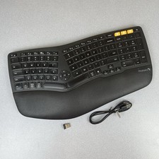 ProtoArc Ergonomic Keyboard EK01-NL With Dongle Tested Good